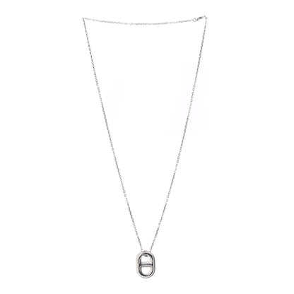 Hermes Swift O'Maillon Pendant Necklace White 4 of 8