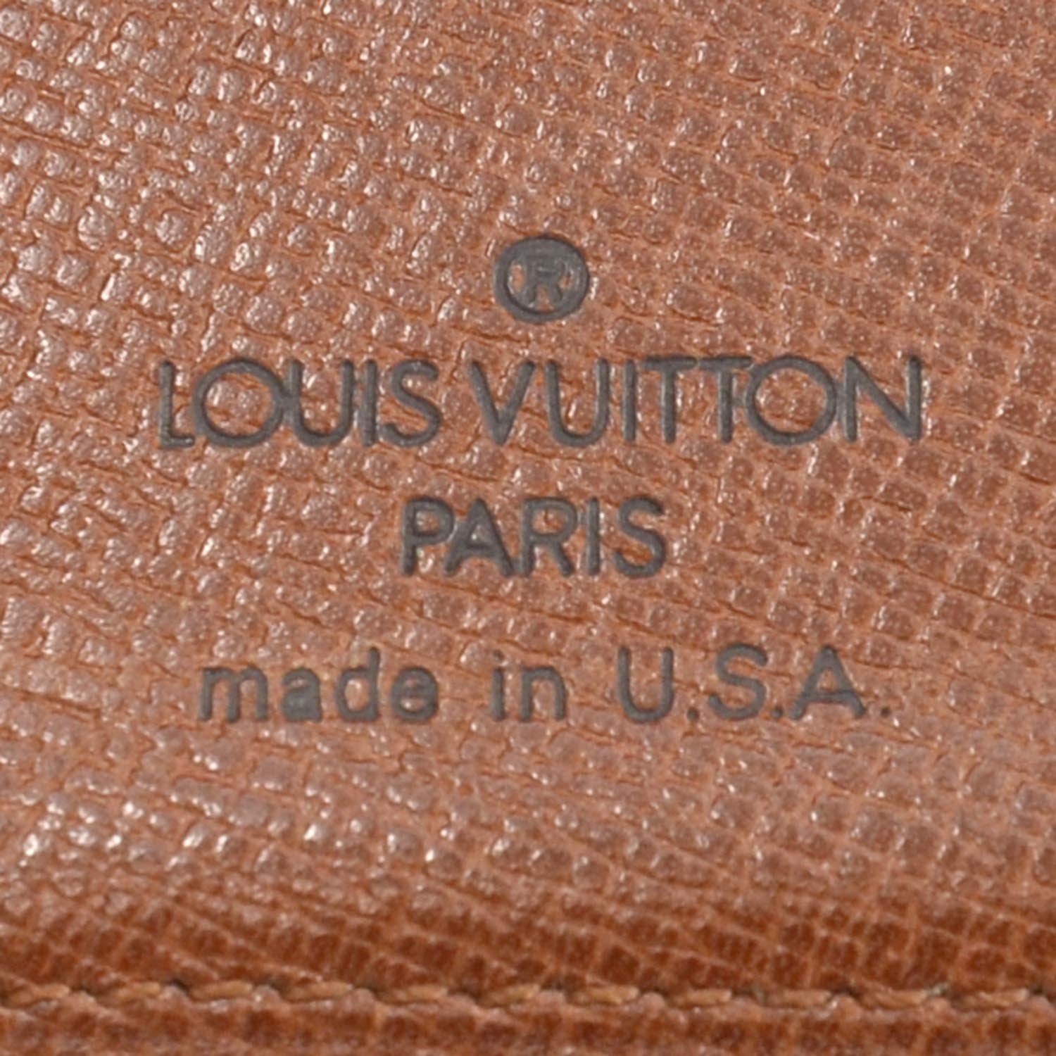 Louis Vuitton Monogram Simple Checkbook Holder Wallet 7 of 8