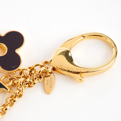 Louis Vuitton Fleur De Monogram Bag Charm Dore 3 of 3
