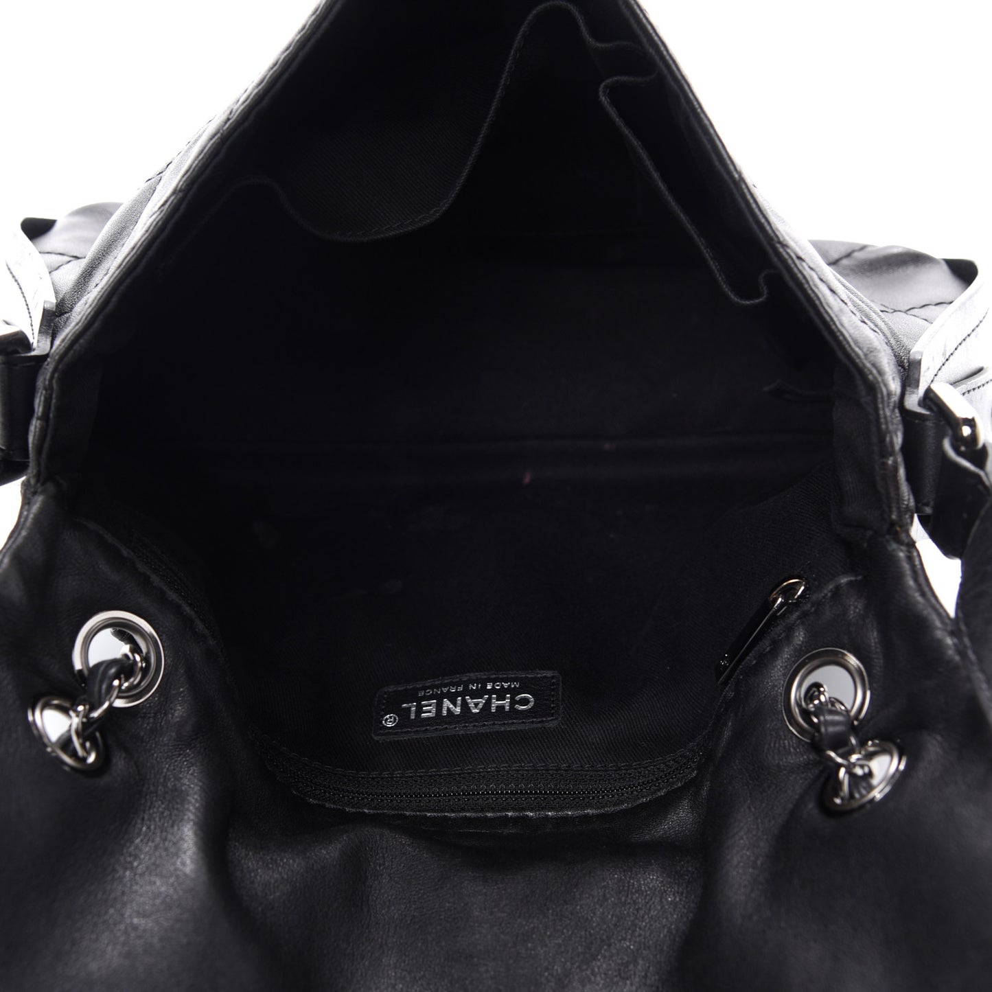 Calfskin Country Chic Cross Body Flap Black