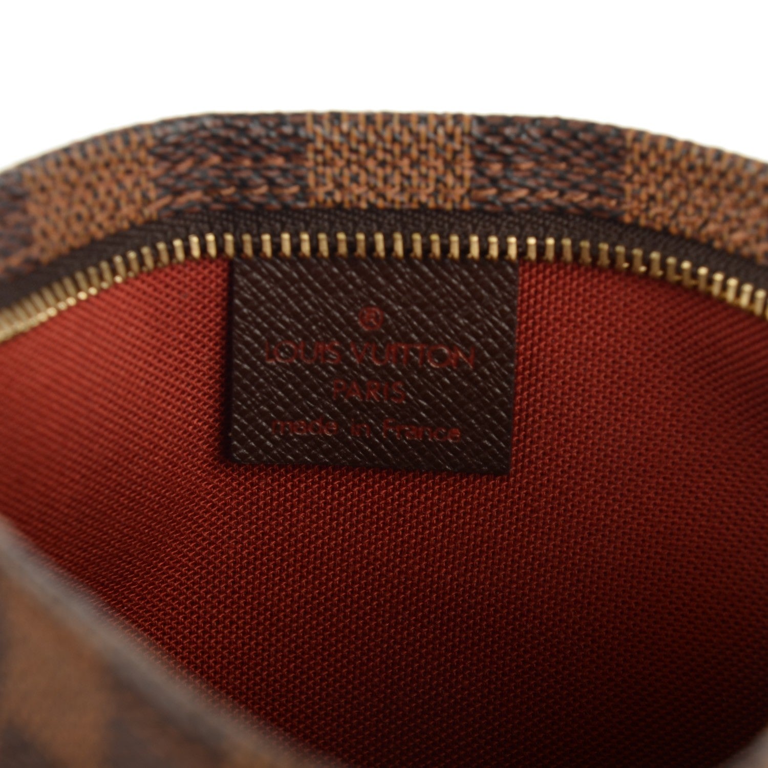 Louis Vuitton Damier Ebene Trousse Make Up Bag Pochette 6 of 7