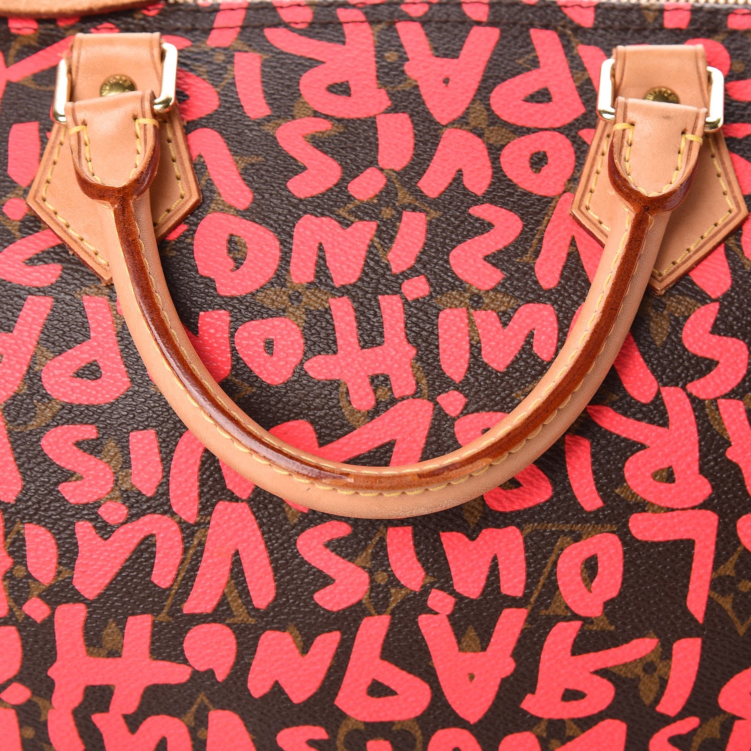 Louis Vuitton Monogram Graffiti Speedy 30 Fuchsia 13 of 13