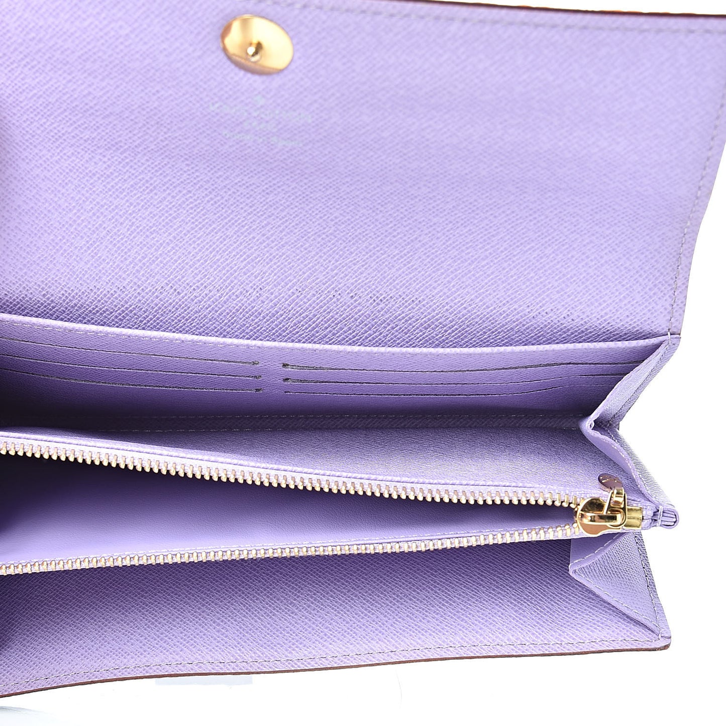Monogram Multicolor Sarah Wallet Black Violet