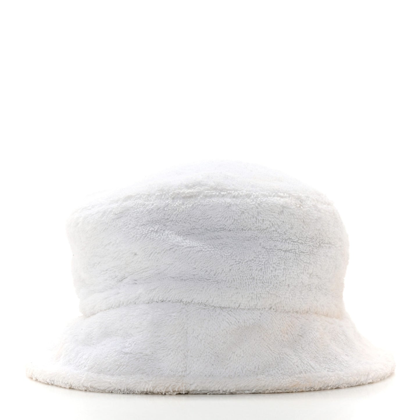 Terry Cloth CC Bucket Hat L White