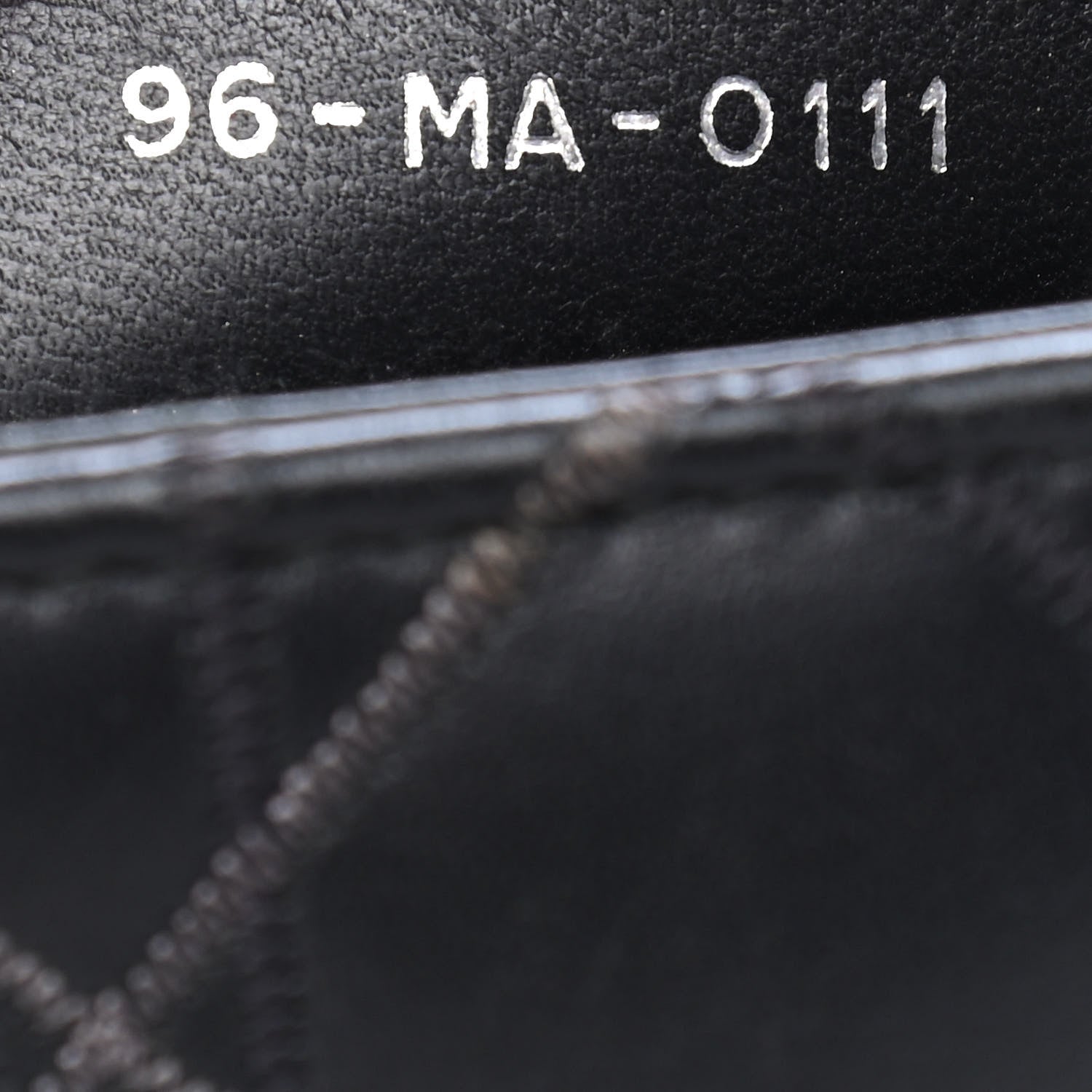 Christian Dior Lambskin Cannage Contrast Stitch Medium Lady Dior Black 7 of 9