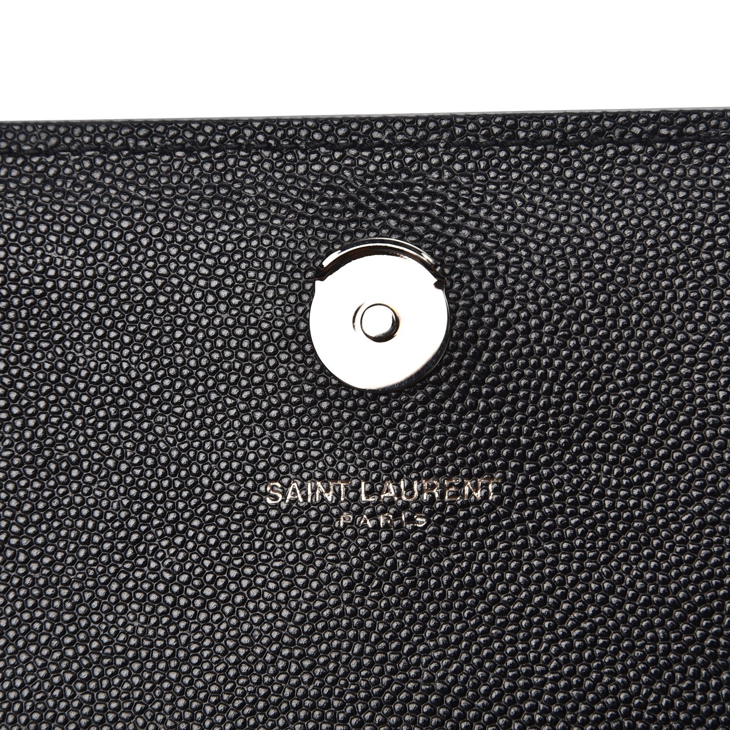 Saint Laurent Grain De Poudre Small Monogram Kate Satchel Black 5 of 7