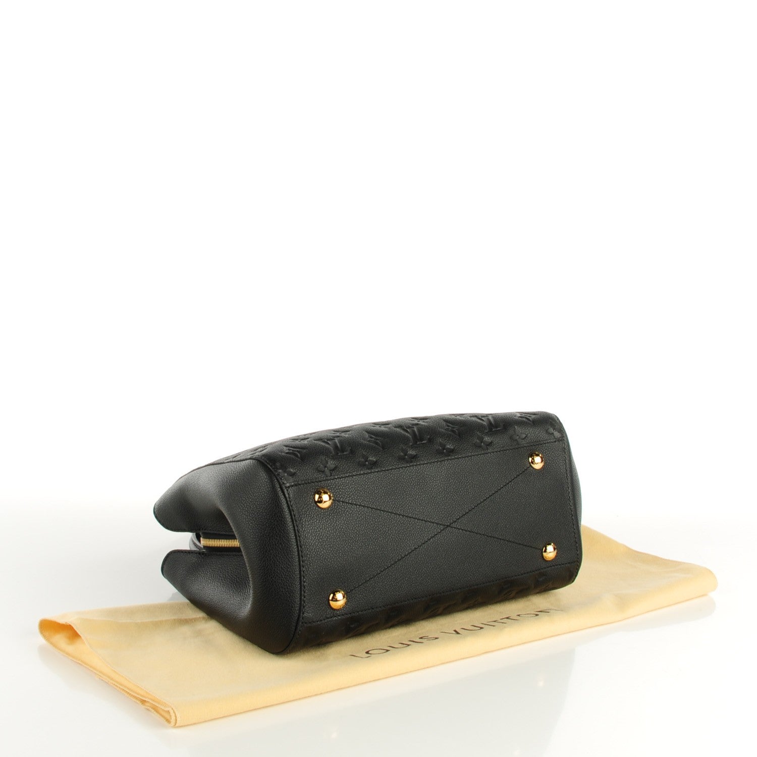 Louis Vuitton Empreinte Montaigne MM Black 4 of 8
