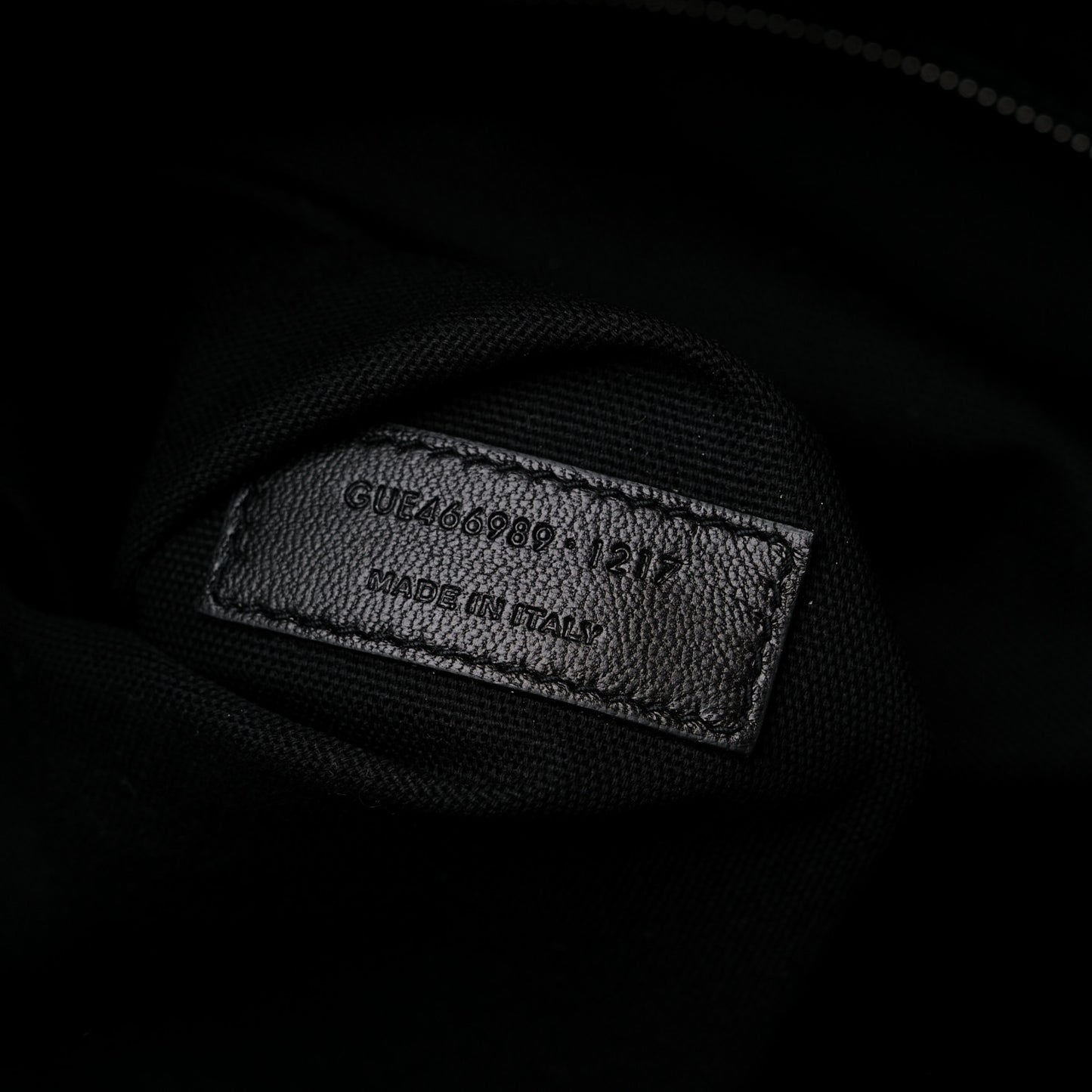 Canvas ID Shopping Bag Black