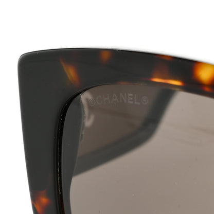 Chanel Acetate Polarized Butterfly Signature CC Sunglasses 5429-A Black 7 of 8