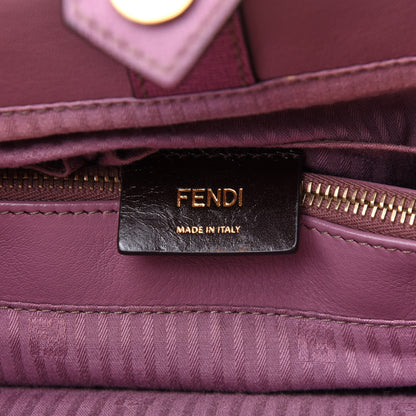 Fendi Vitello Elite Flamingo Regular 2Jours Tote Lilla Glicine 5 of 10