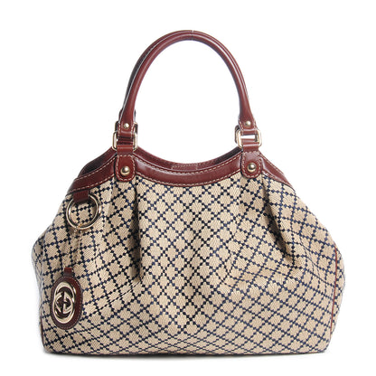 Gucci Diamante Medium Sukey Tote Brown 1 of 8