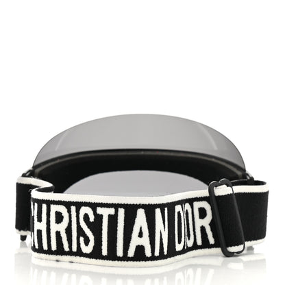Christian Dior Mirrored DiorClub1 Sun Visor Black 6 of 8