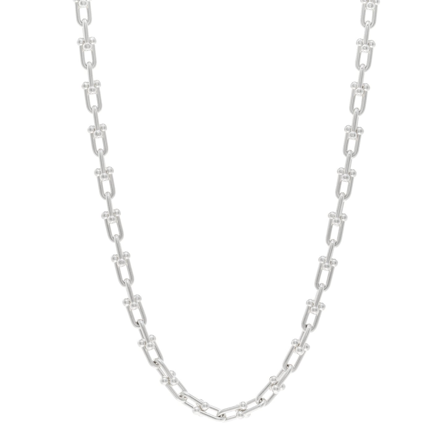 Sterling Silver Small HardWear Link Necklace