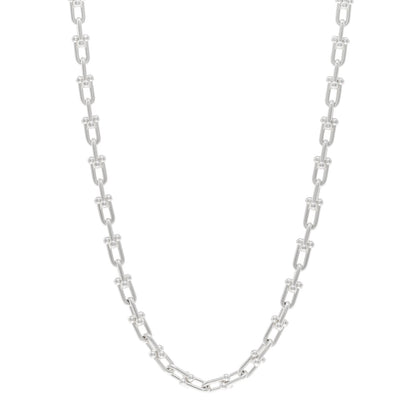 Tiffany Sterling Silver Small HardWear Link Necklace 1 of 4
