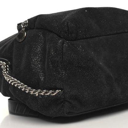 Stella McCartney Shaggy Deer Mini Falabella Backpack Black 8 of 9