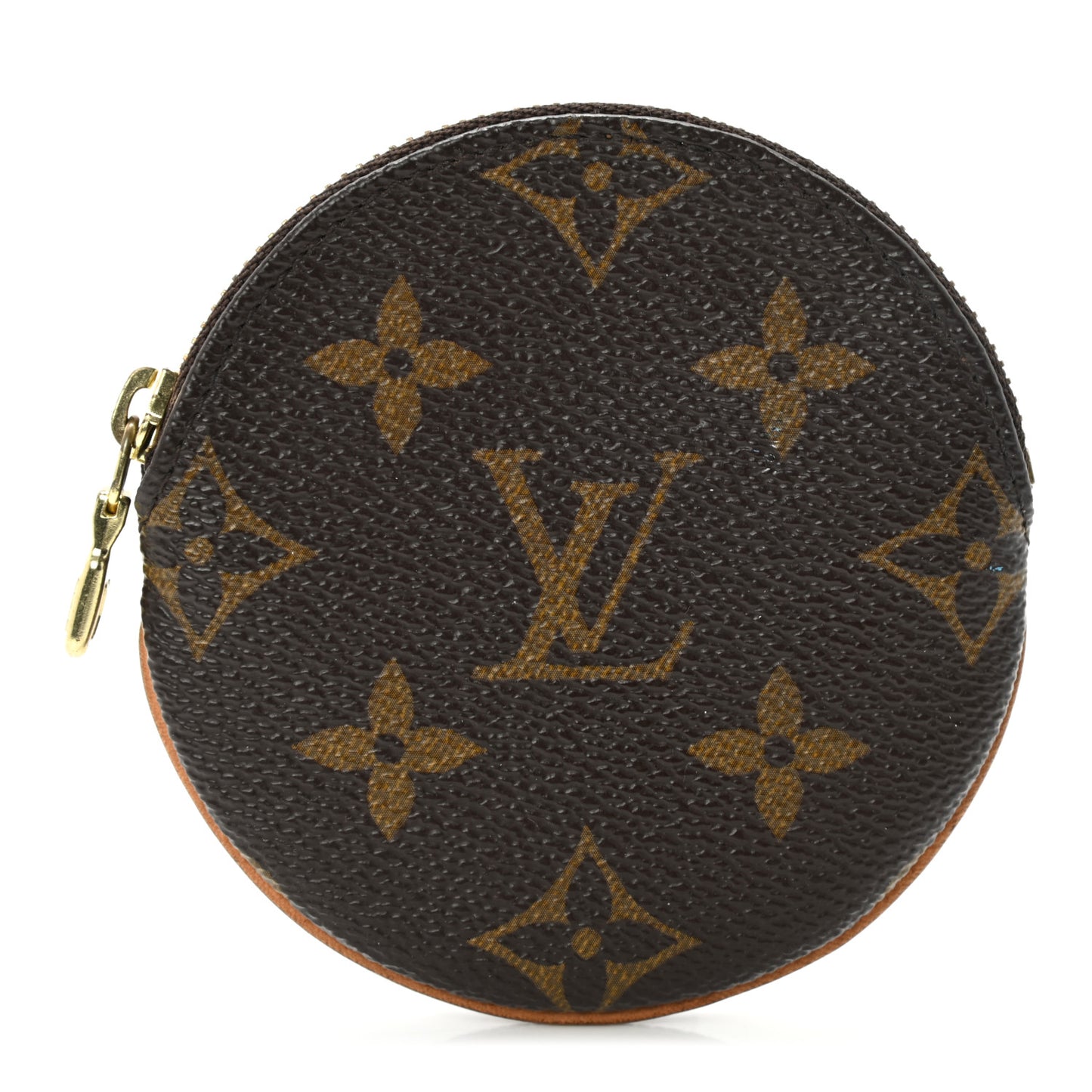 Monogram Round Coin Purse