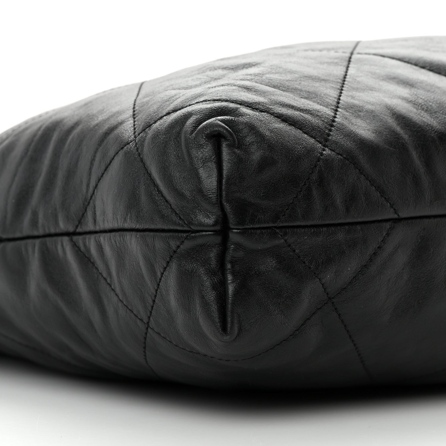 Chanel Shiny Calfskin Quilted Small Chanel 22 Black 9 of 11