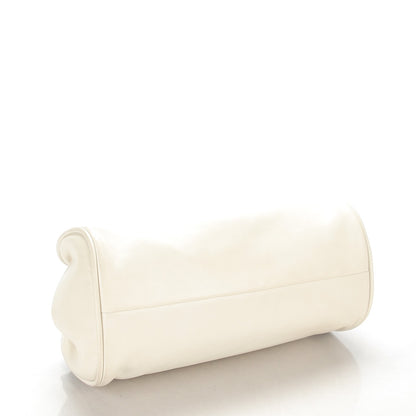 Chanel Lambskin Chain Fringe Handbag White 4 of 6