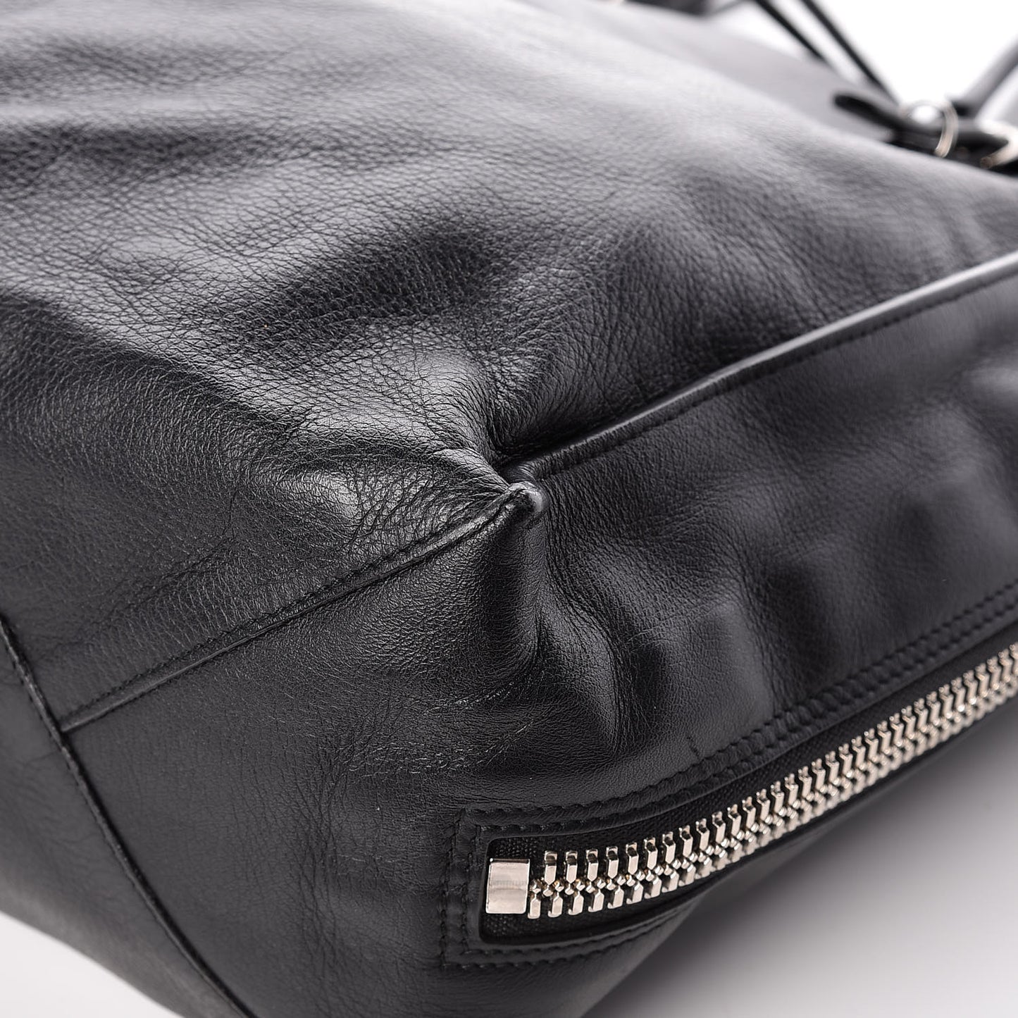 Veau Papier A5 Zip Around Tote Black