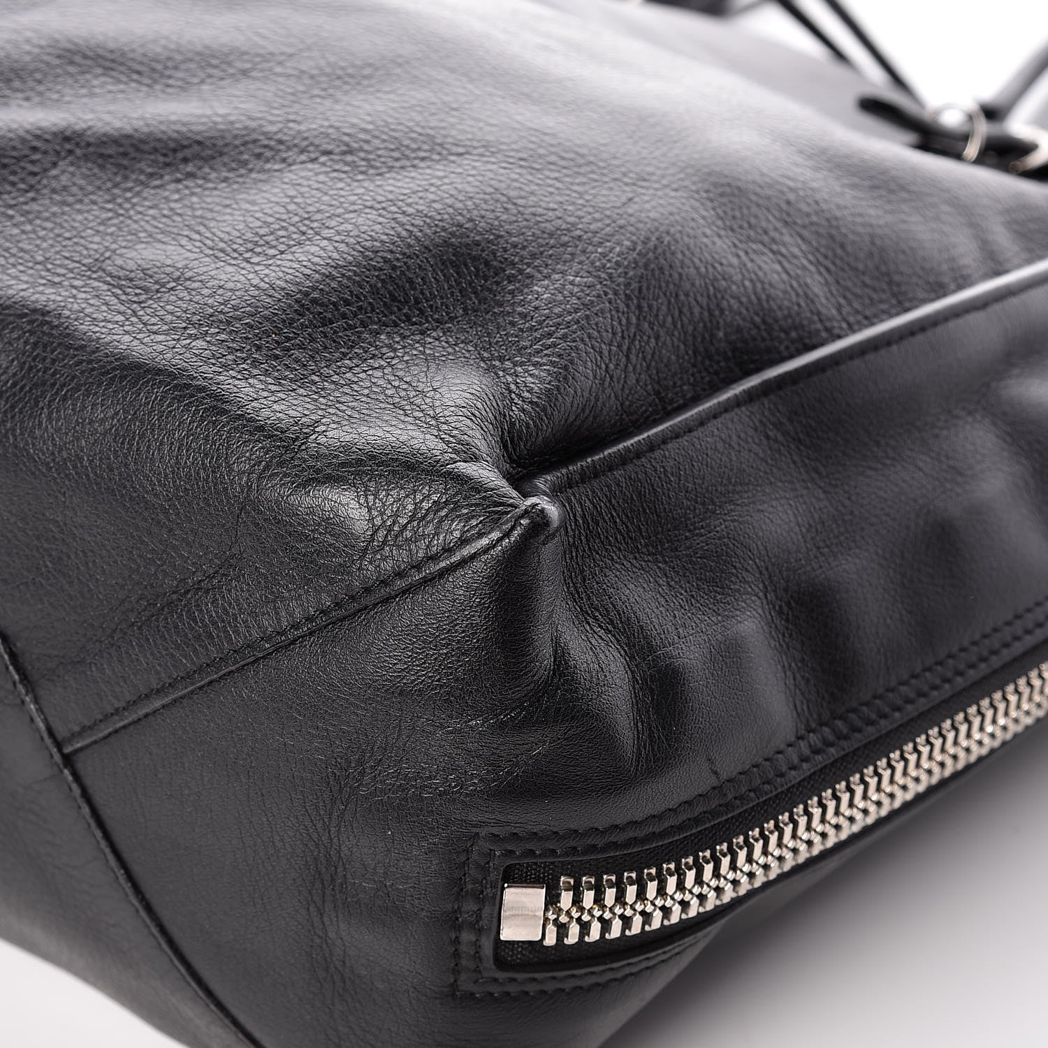 Balenciaga Veau Papier A5 Zip Around Tote Black 12 of 13