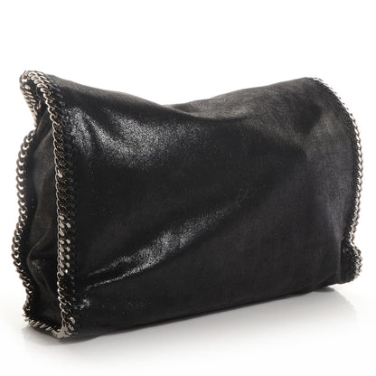 Stella McCartney Faux Leather Shaggy Deer Big Falabella Black 3 of 10
