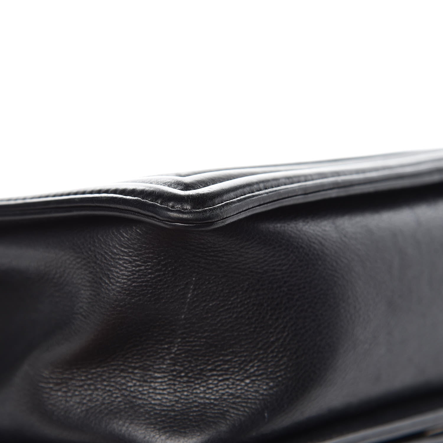 Chanel Calfskin Double Stitch Medium Boy Flap Black 11 of 16