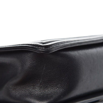 Chanel Calfskin Double Stitch Medium Boy Flap Black 11 of 16