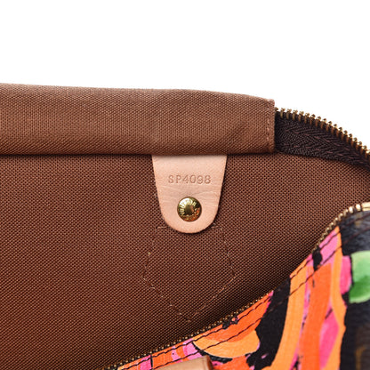 Louis Vuitton Monogram Roses Speedy 30 6 of 14