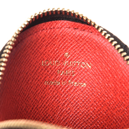 Louis Vuitton Monogram 2017 Christmas Animation Round Coin Purse 6 of 8