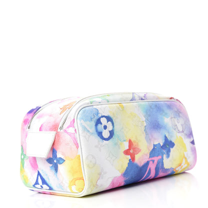 Louis Vuitton Monogram Watercolor Dopp Kit Toilet Pouch Multicolor 3 of 7