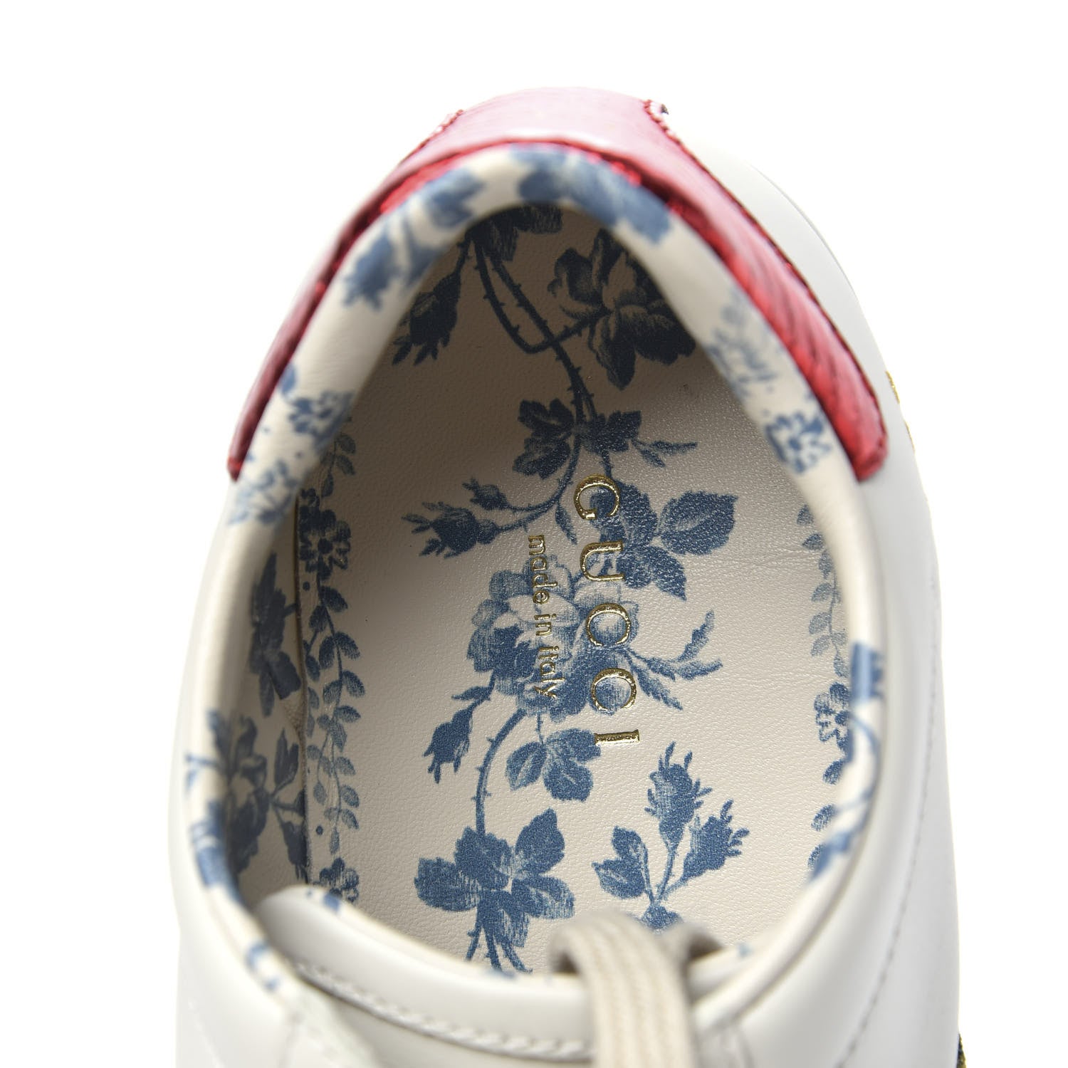 Gucci X SEGA Calfskin Ayers Web Guccy Womens Ace Sneakers 36 White 8 of 9