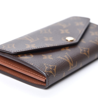 Louis Vuitton Monogram Sarah Wallet NM 7 of 9