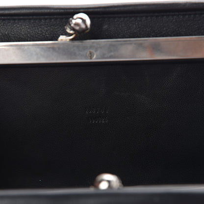 Alexander McQueen Nappa Skull Box Clutch Black 6 of 8