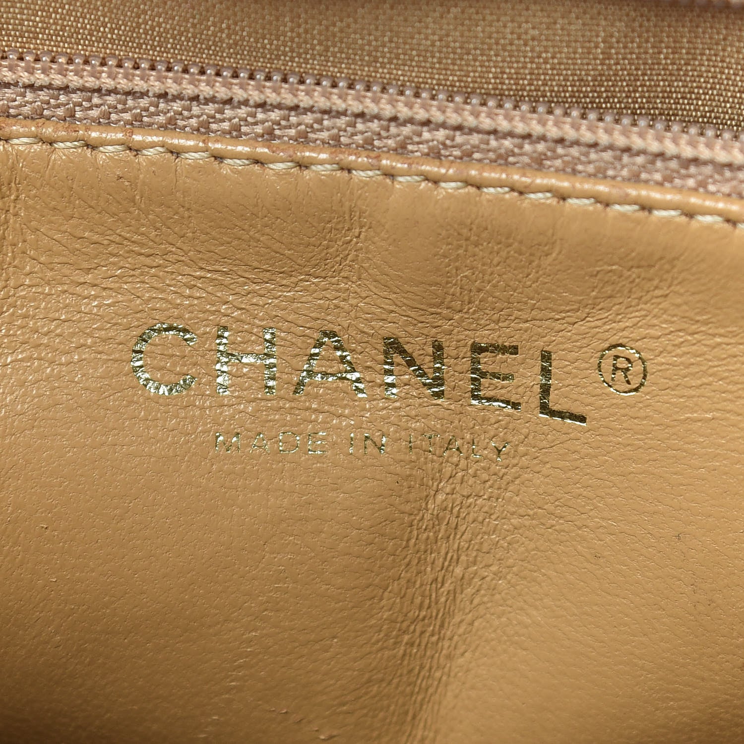 Chanel Caviar Quilted Medallion Tote Beige 8 of 10