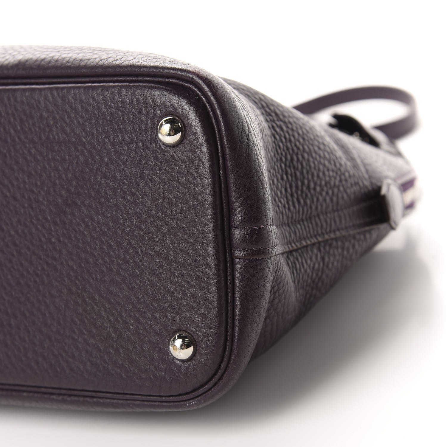 Hermes Taurillon Clemence Bolide 35 Raisin 7 of 13