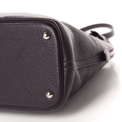 Hermes Taurillon Clemence Bolide 35 Raisin 7 of 13