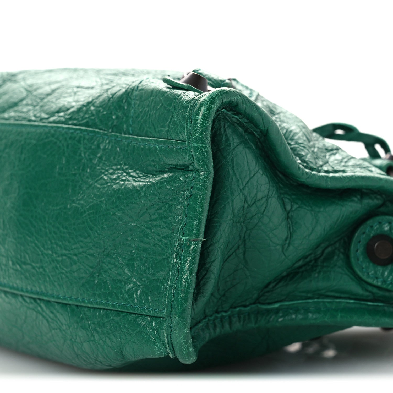 Balenciaga Agneau Classic Hardware Mini City Vert Perroquet 11 of 12