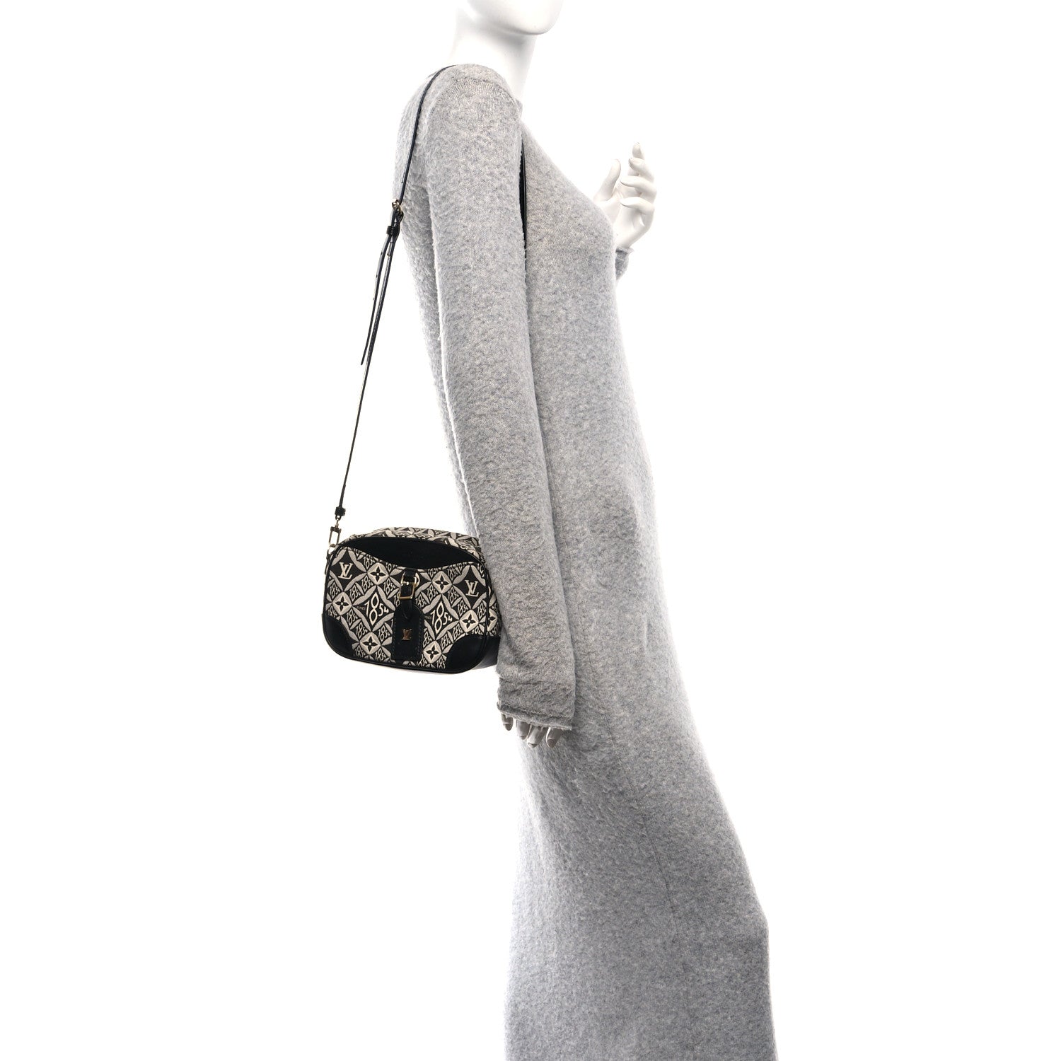 Louis Vuitton Jacquard Since 1854 Mini Deauville Grey 2 of 9