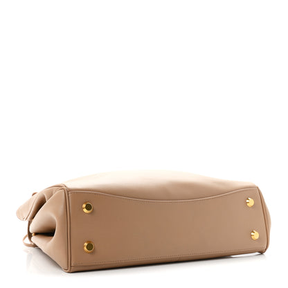 Balenciaga Smooth Calfskin Medium Rodeo Top Handle Handbag Latte 7 of 19