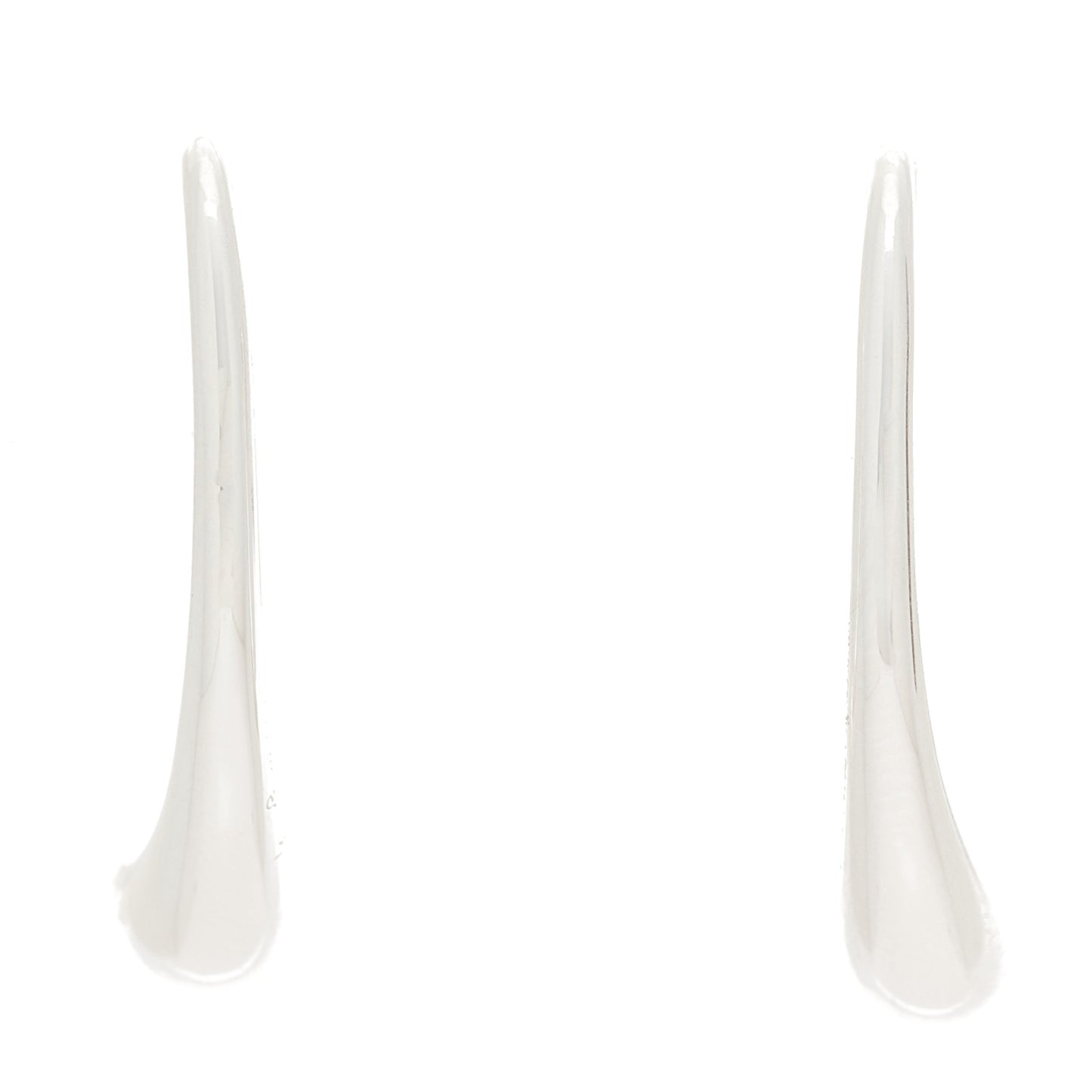 Sterling Silver Elsa Peretti Teardrop Hoop Earrings