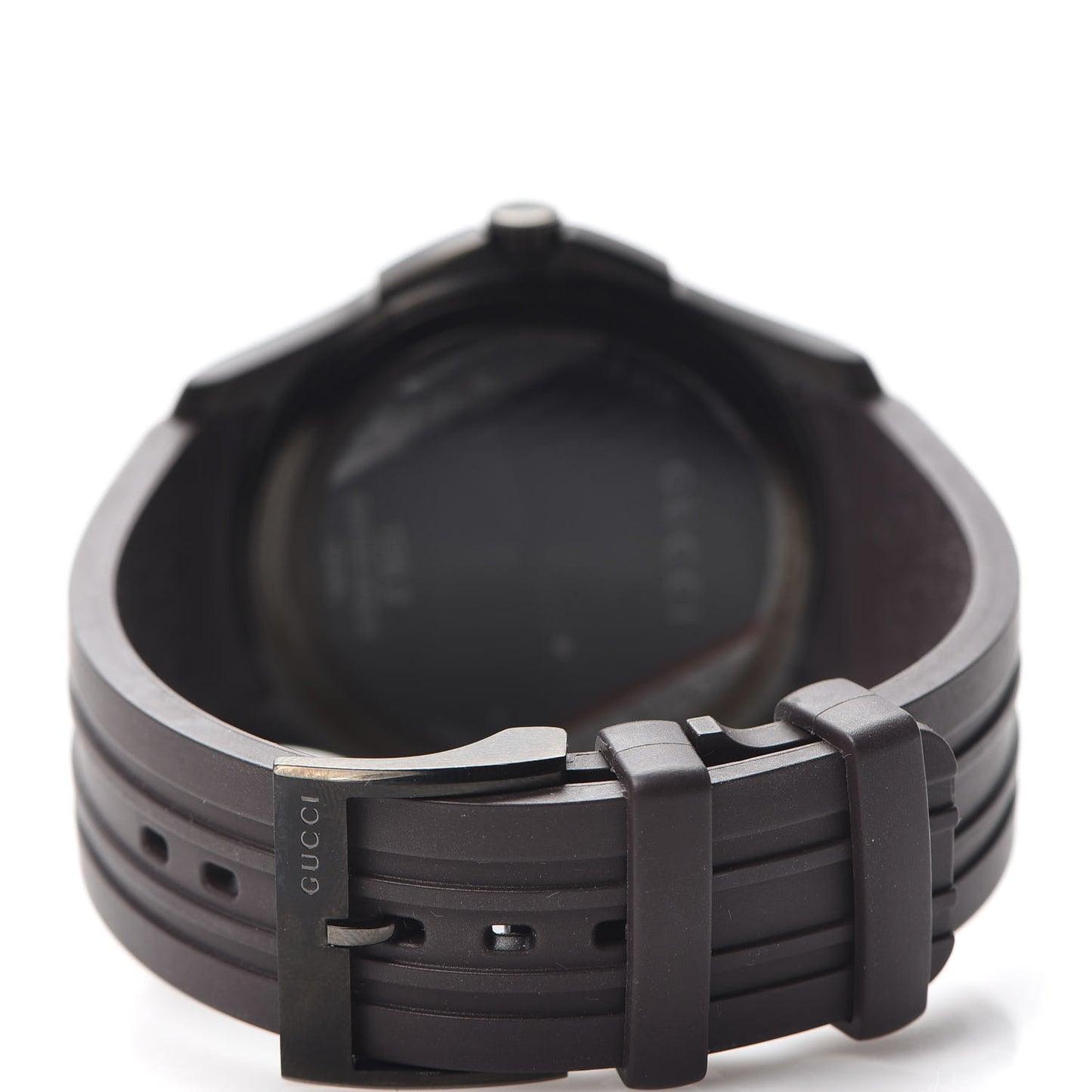 PVD Stainless Steel Rubber 44mm G-Timeless Quartz Watch Black