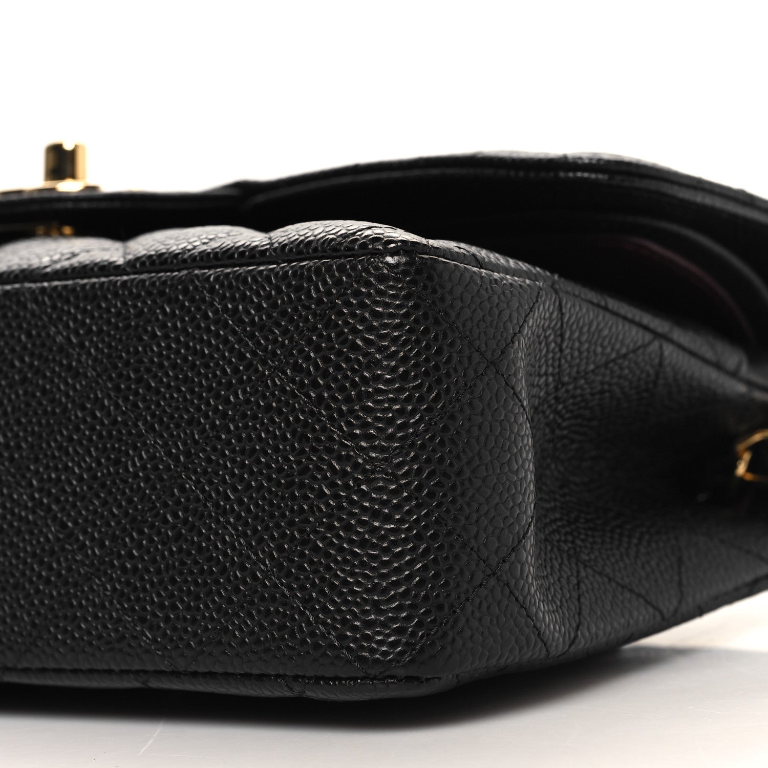 Chanel Caviar Quilted Small Double Flap Black 9 of 10
