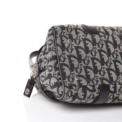 Christian Dior Denim Monogram Charms Shoulder Bag Black 5 of 16