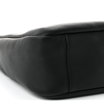 Saint Laurent Smooth Calfskin Large Le 5 A 7 Soft Hobo Black 8 of 9