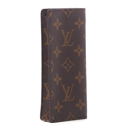 Louis Vuitton Monogram Etui a Lunettes Simple Eyeglass Case 2 of 7