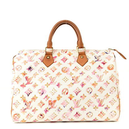 Louis Vuitton Watercolor Aquarelle Speedy 35 White 1 of 11