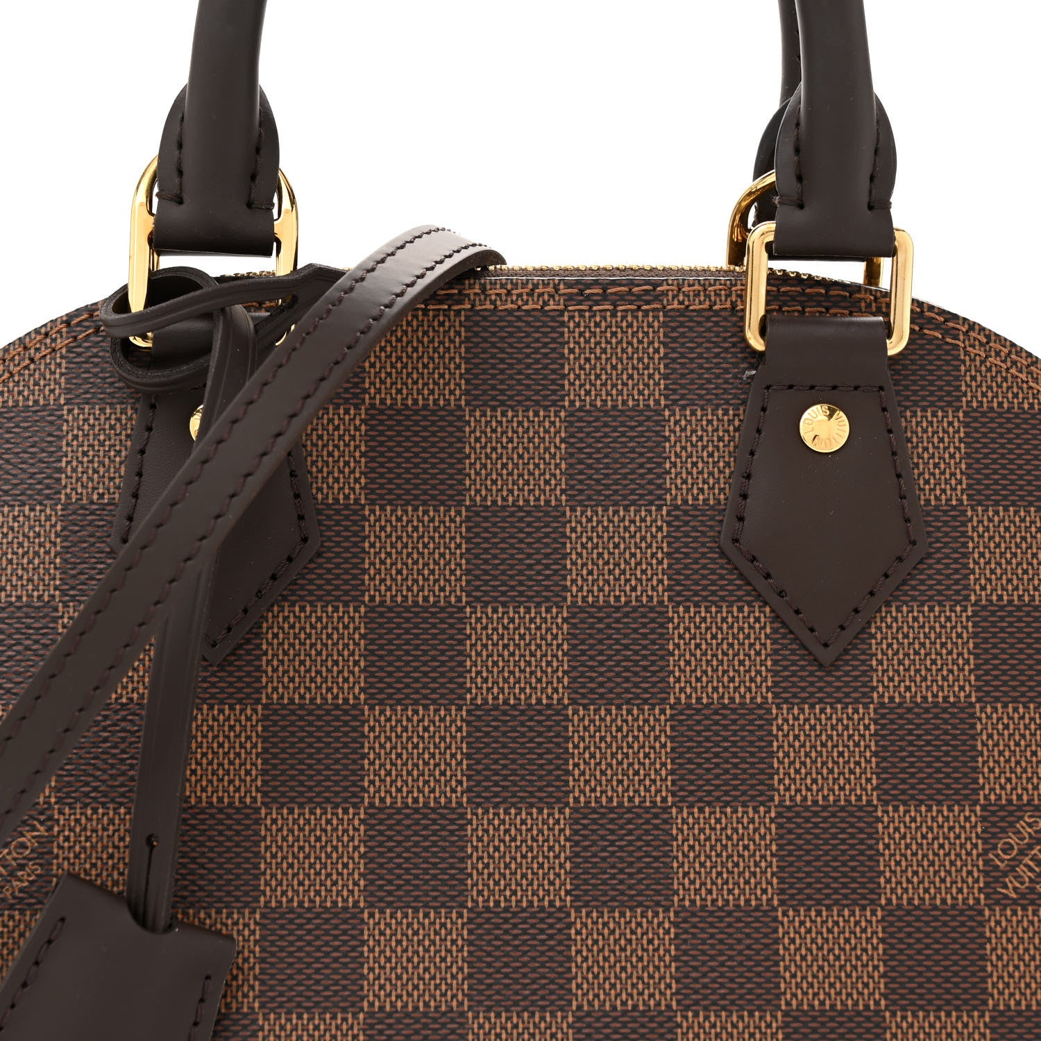 Louis Vuitton Damier Ebene Alma BB 7 of 10