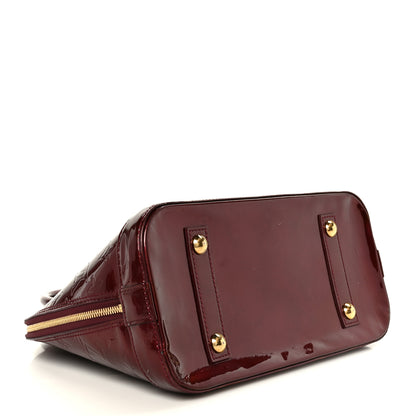 Louis Vuitton Vernis Alma PM Rouge Fauviste 4 of 11