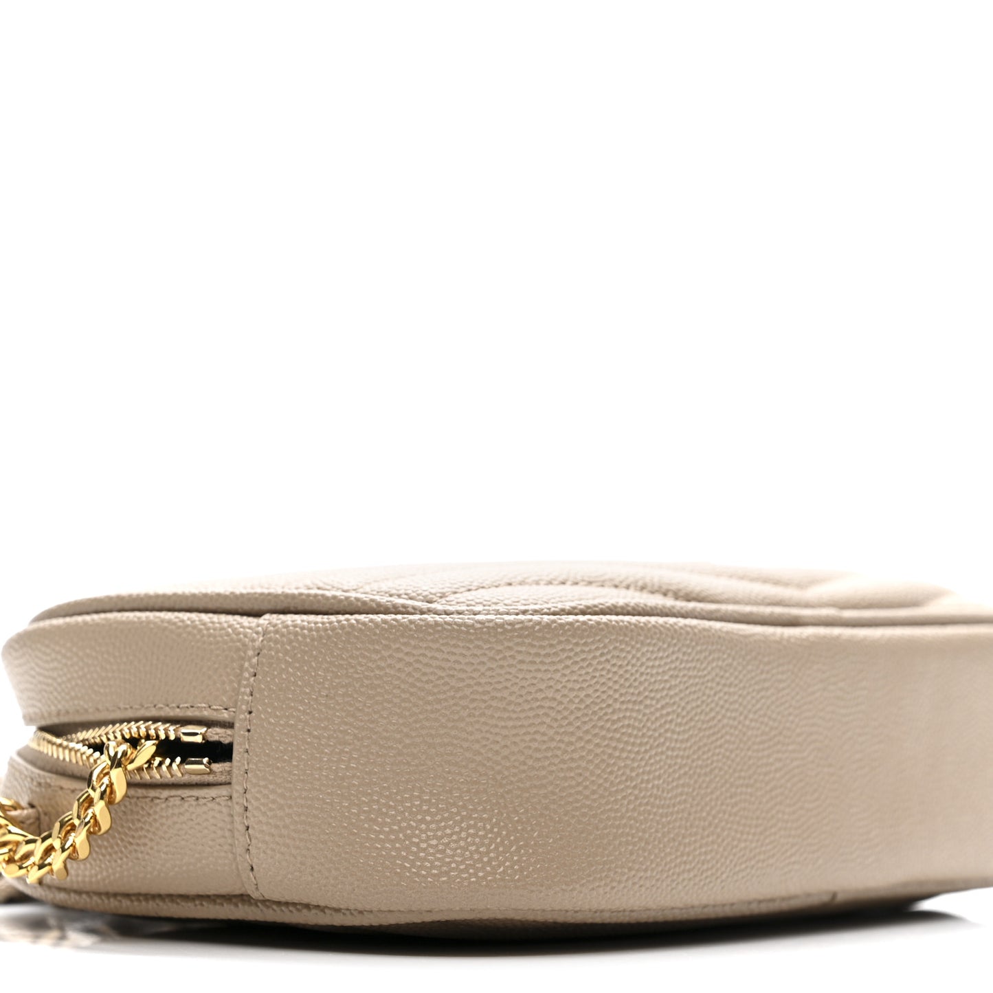Grain De Poudre Matelasse Monogram Mini Lou Camera Bag Dark Beige