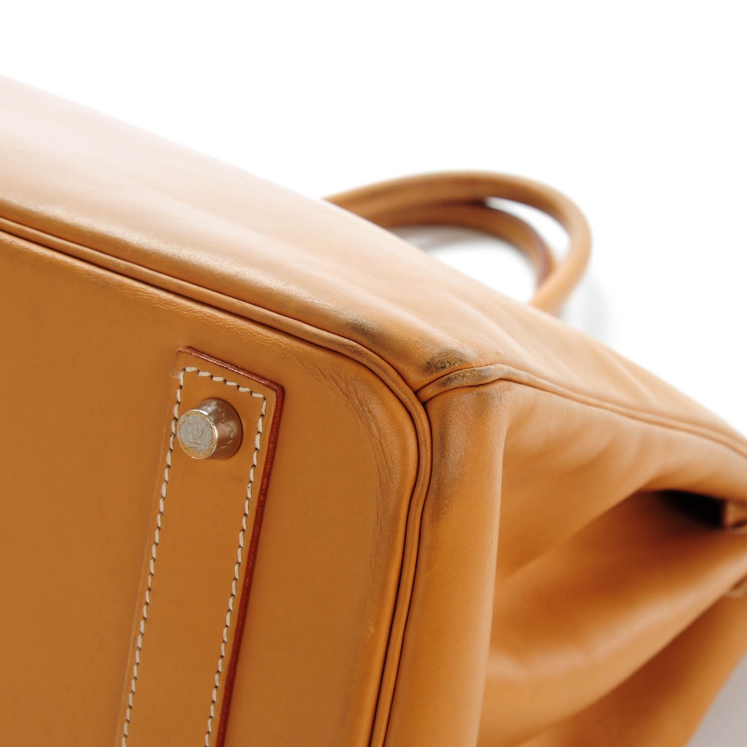 Hermes Vache Natural Birkin 40 10 of 34
